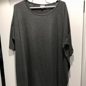 EUC Gray LuLaRoe Irma Tunic